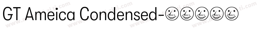 GT Ameica Condensed字体转换
